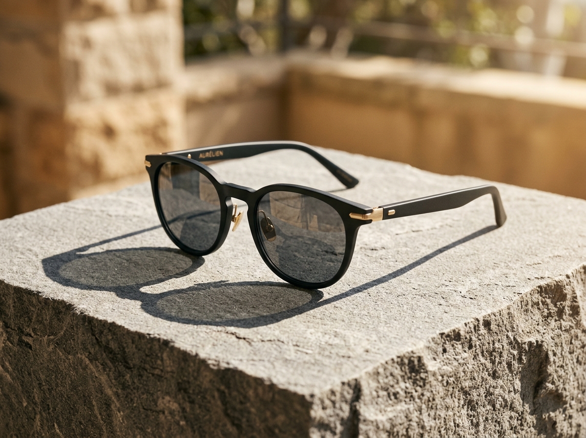 Kreoto AI Ecommerce Content Studio - Luxury Eyewear Product Asset